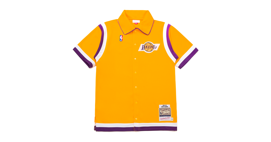 Mitchell & Ness Los Angeles Lakers NBA Shooting Shirt purple