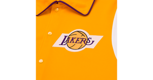 lakers shooting shirt mitchell and ness
